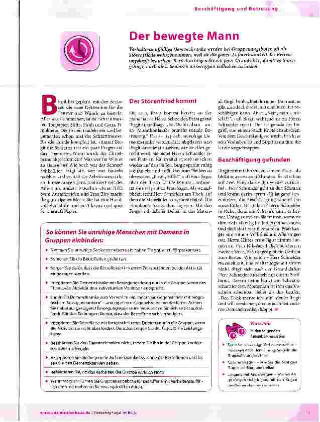 Vorschauseite 1: Der bewegte Mann