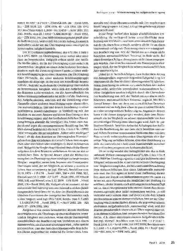 Vorschauseite 2: Mitbestimmung bei Aufgabenübertragung