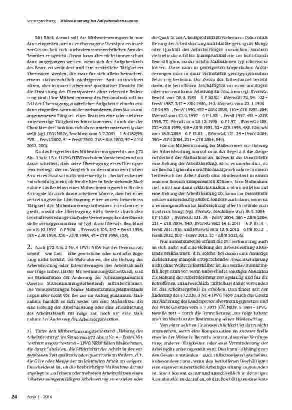 Vorschauseite 3: Mitbestimmung bei Aufgabenübertragung
