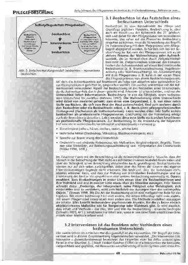 Vorschauseite 5: Der Pflegeprozess im Kontext der Professionalisierung
