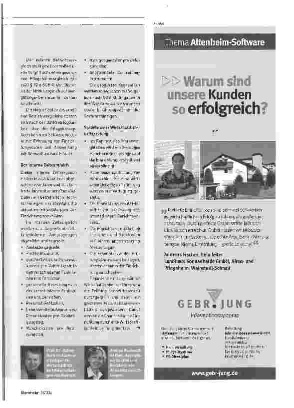 Vorschauseite 2: Wirtschaftlichkeitsprüfungeos Nicht so schlechtwie ihr Ruf