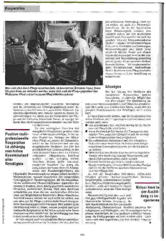 Vorschauseite 3: Miteinander lernen Perspektiven der Kooperation zwischen ÄrztInnen und ambulanten Pflegediensten