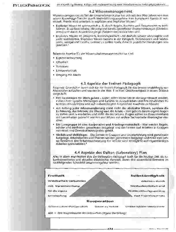 Vorschauseite 4: Aufbau und Implementierung einer Modellstation als Verknüpfungselement der theoretischen und praktischen Krankenpflegeausbildung einer Universitätsklinik