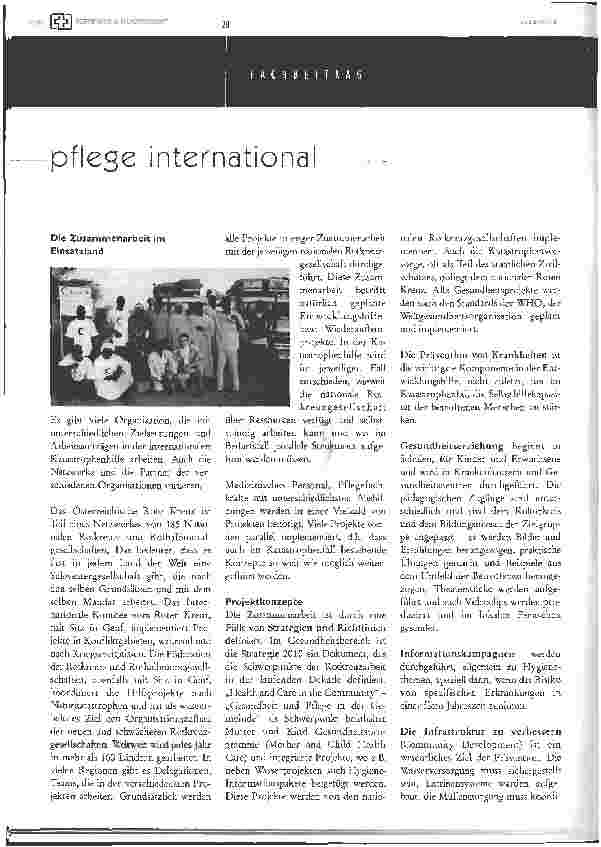 Vorschauseite 3: Pflege international