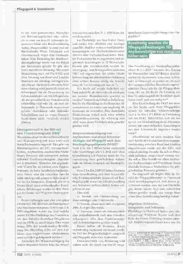 Vorschauseite 3: Sozialleistungen für Flüchtlinge eine Flucht aus dem Sozialstaat?
