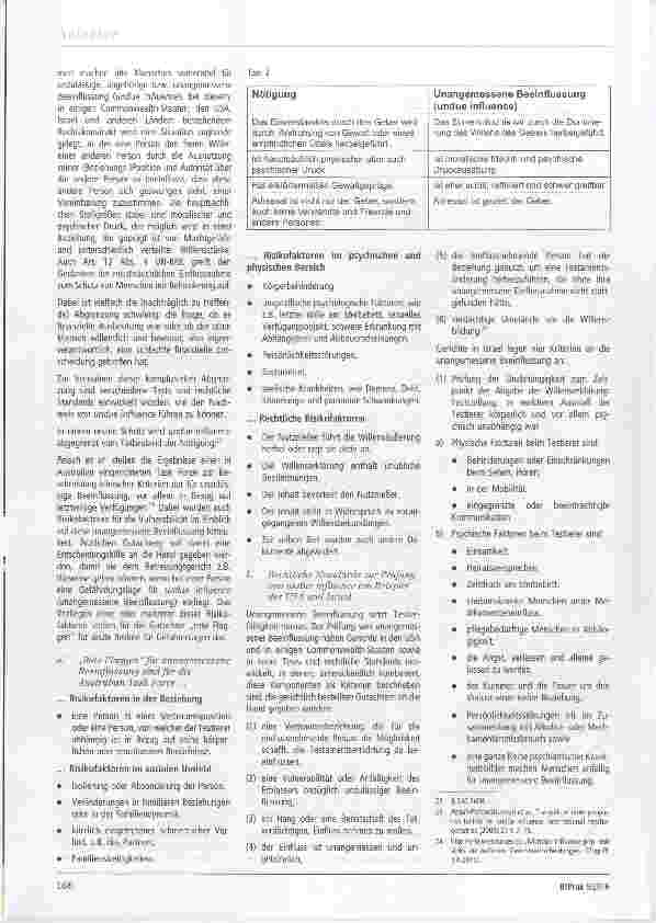 Vorschauseite 4: Finanzieller Missbrauch alter und pflegebedürftiger Menschen Kein Thema Kein Problem? Teil 1