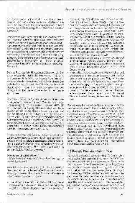 Vorschauseite 4: Soziale Arbeit als InterventionVersuch einer integrierten Definition mit Blick auf Sozialpolitik und soziale Dienste