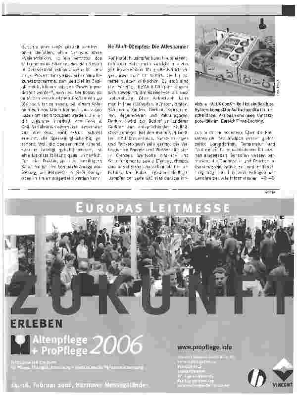 Vorschauseite 2: Neue Küche, neues Wirtschaften