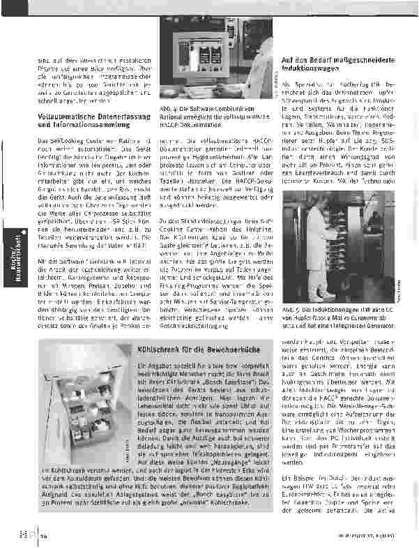 Vorschauseite 3: Neue Küche, neues Wirtschaften