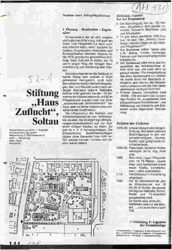 Vorschauseite 1: Stiftung Haus Zuflucht, Soltau