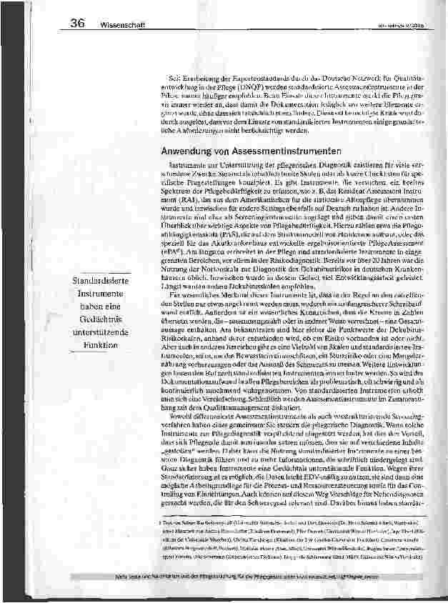 Vorschauseite 2: Altenpflege Wissenschaft - Nightingale - Beiträge aus der Pflegeforschung für die Pflegepraxis