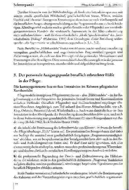 Vorschauseite 6: Hilfehandeln als Tätigkeit der beruflichen Pflege