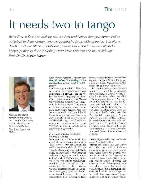 Vorschauseite 1: It needs two to taneo