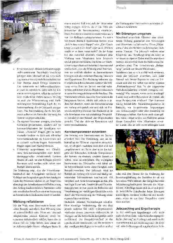 Vorschauseite 2: Zwischen Planung, Intuition und Experiment