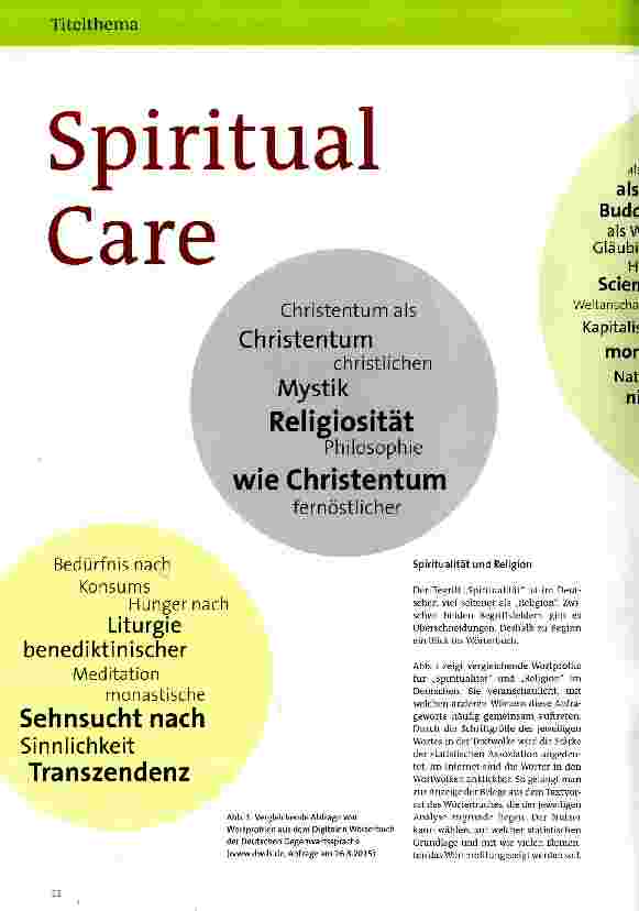 Vorschauseite 1: Spiritual Care