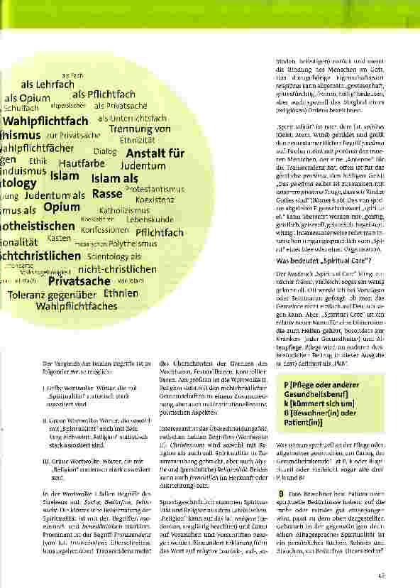 Vorschauseite 2: Spiritual Care