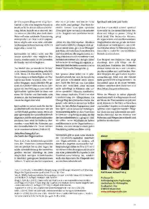 Vorschauseite 4: Spiritual Care