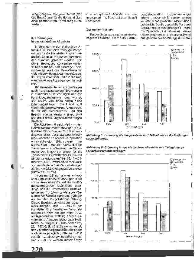 Vorschauseite 4: Fortbildungsteilnahme: Auch auf den Heimleiter kommt es an!