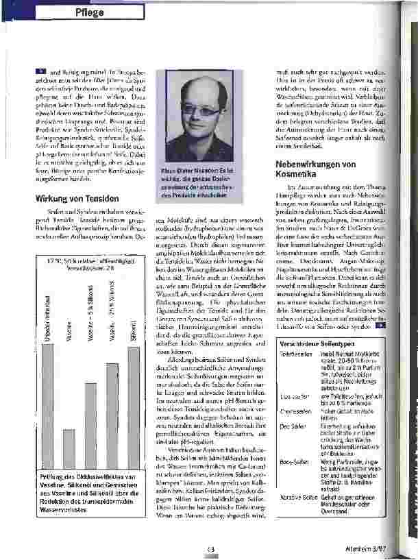 Vorschauseite 3: Nicht jedes Mittel ist recht Merkmale und Pflege der Altershaut