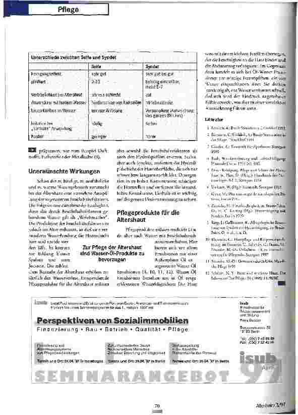 Vorschauseite 4: Nicht jedes Mittel ist recht Merkmale und Pflege der Altershaut