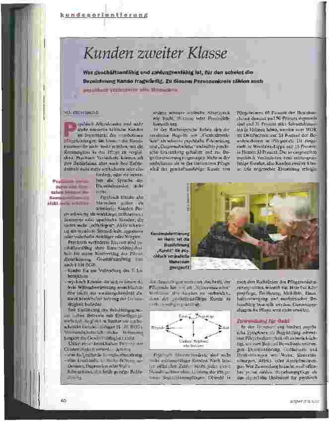 Vorschauseite 1: Kunden zweiter Klasse