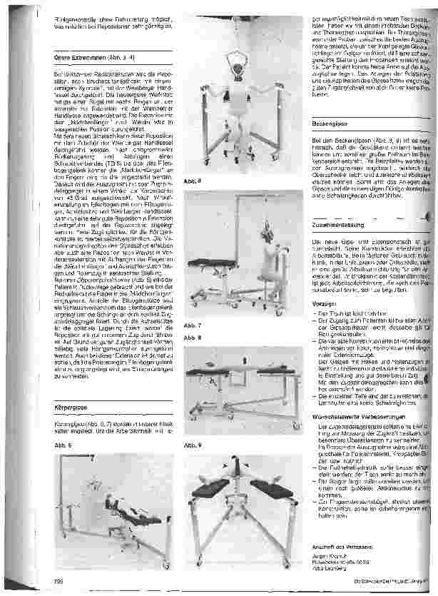 Vorschauseite 2: Das Anlegen von Gipsverbänden mit einem neuen Gipsu. Extensionstisch
