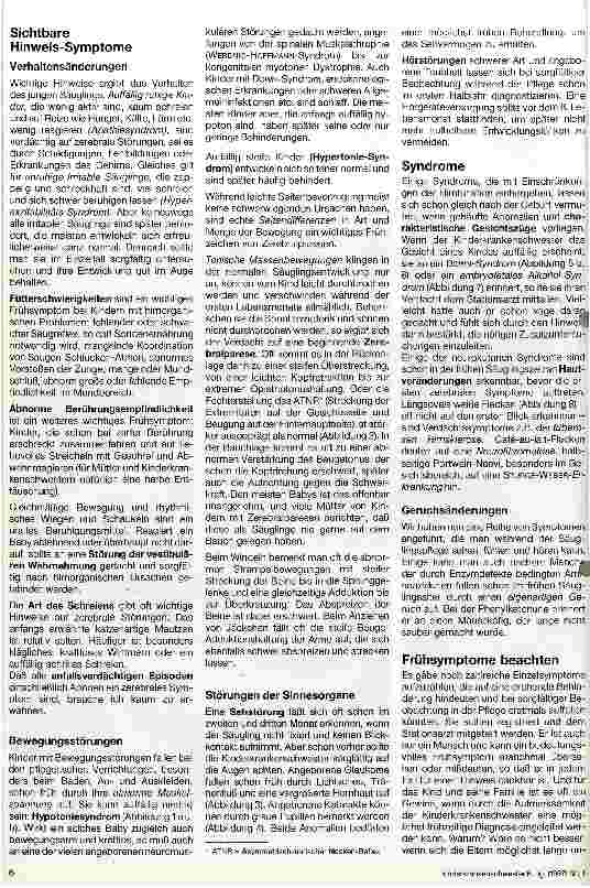 Vorschauseite 3: Beitrag der Kinderkrankenschwester auf der Neugeborenenstation zur Früherkennung von Behinderungen