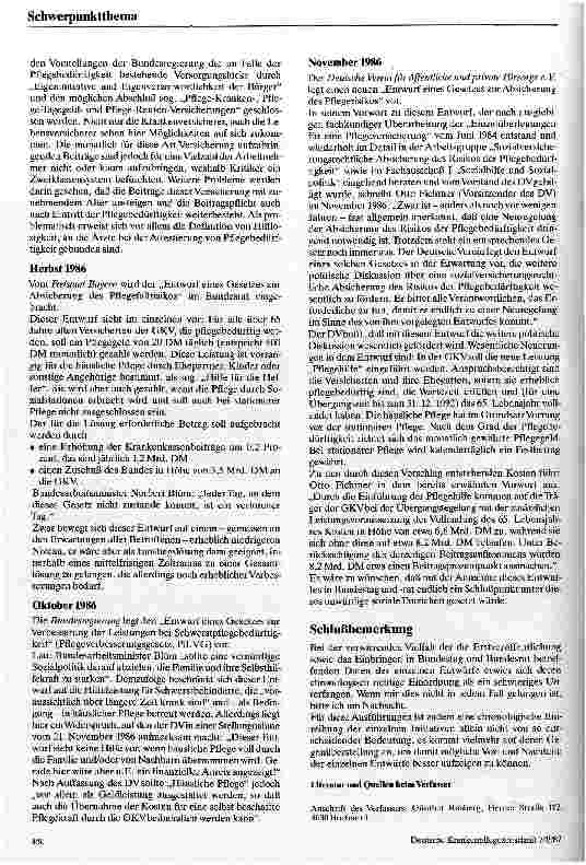 Vorschauseite 3: Lebensrisiko Pflegebedürftigkeit