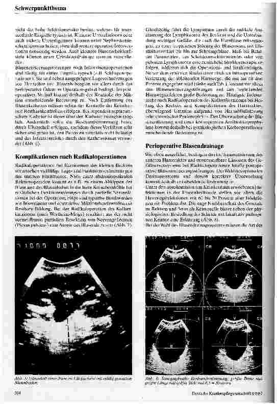 Vorschauseite 3: Gynäkologisch-urologische Probleme der perioperativen Phase