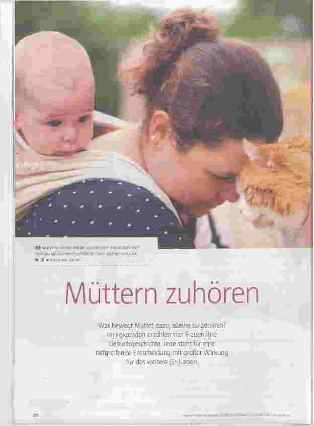Vorschauseite 1: Müttern zuhören