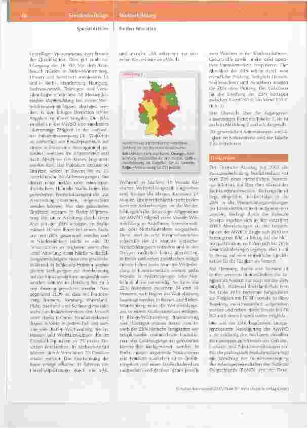 Vorschauseite 3: Einheitliche Notarztqualifikation: Wie steht es 13 Jahre nach der Einführung um die Zusatzweiterbildung Notfallmedizin?