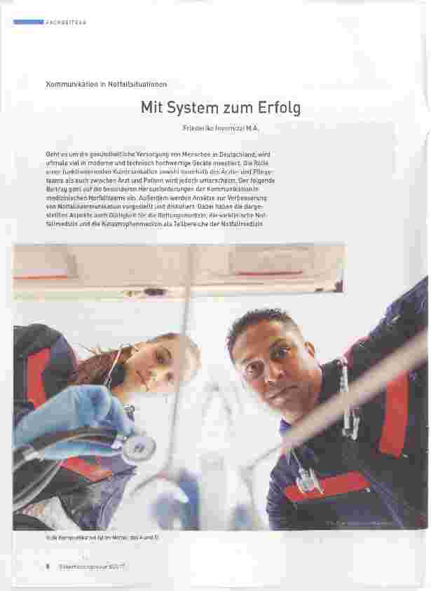Vorschauseite 1: Mit System zum Erfolg