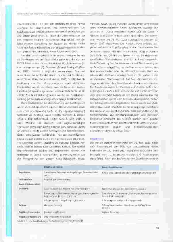 Vorschauseite 3: Die Anwesenheit von Angehörigen in Reanimationssituationen: Eine Evidence Map