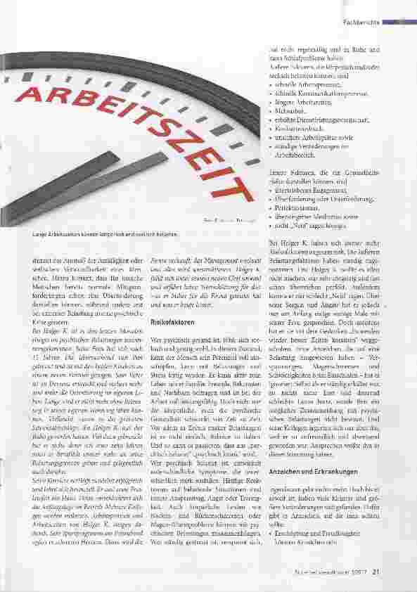 Vorschauseite 2: Wenn der Kollege auf einmal nicht mehr kann