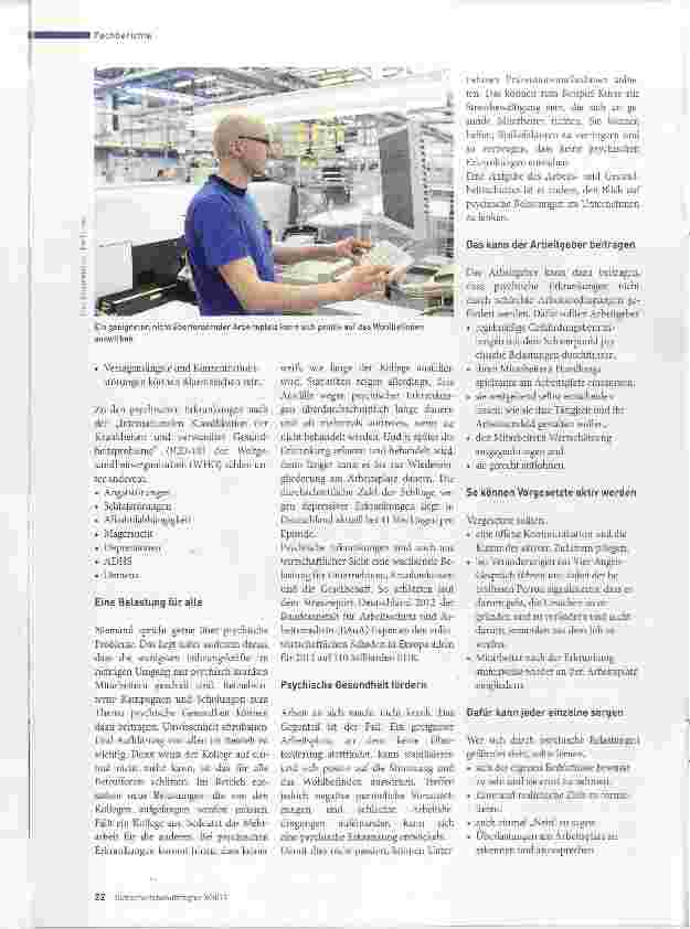 Vorschauseite 3: Wenn der Kollege auf einmal nicht mehr kann