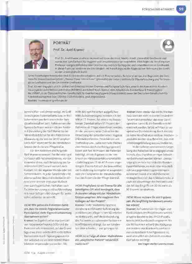 Vorschauseite 2: Nulltoleranz gegenüber Hygienemängeln