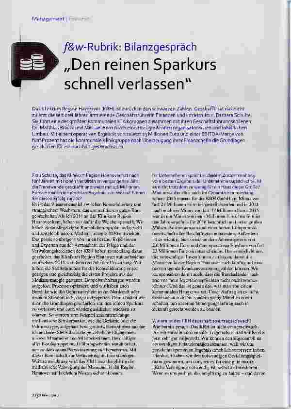 Vorschauseite 1: Den reinen Sparkurs schnell verlassen