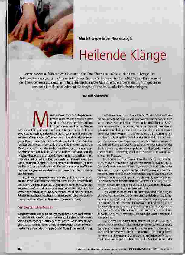 Vorschauseite 1: Heilende Klänge