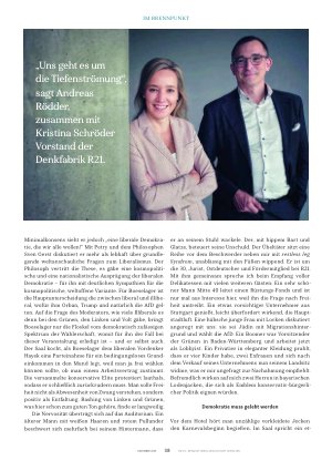 Vorschauseite 3: Freisinn und Kettensäge