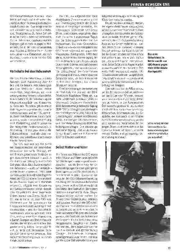 Vorschauseite 2: Gebärbewegt