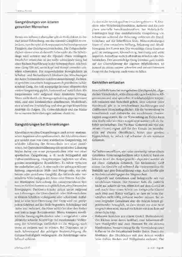 Vorschauseite 2: Fortbewegung im Alter mit Gehhilfen