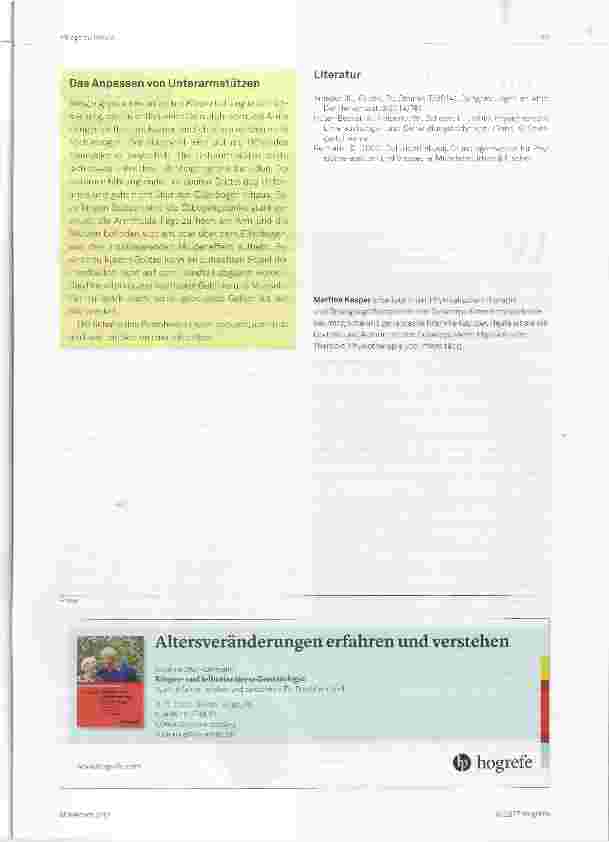 Vorschauseite 4: Fortbewegung im Alter mit Gehhilfen