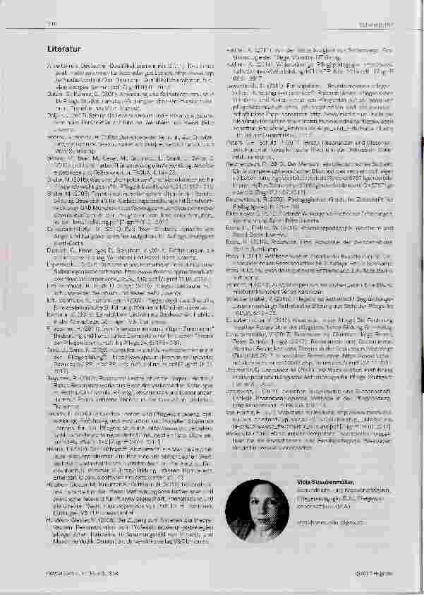 Vorschauseite 4: Resonanz das Andere der Kompetenz? Gedanken zu einer Resonanzorientierung der Pflegebildung