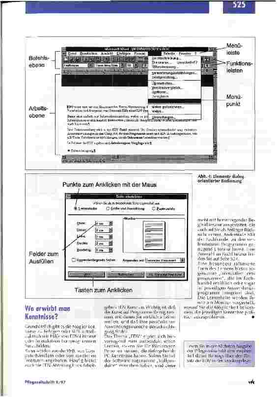 Vorschauseite 6: EDV für Pflegekräfte / Teil 1: Der Umgang mit Computern ist nicht so schwer, wie es scheint