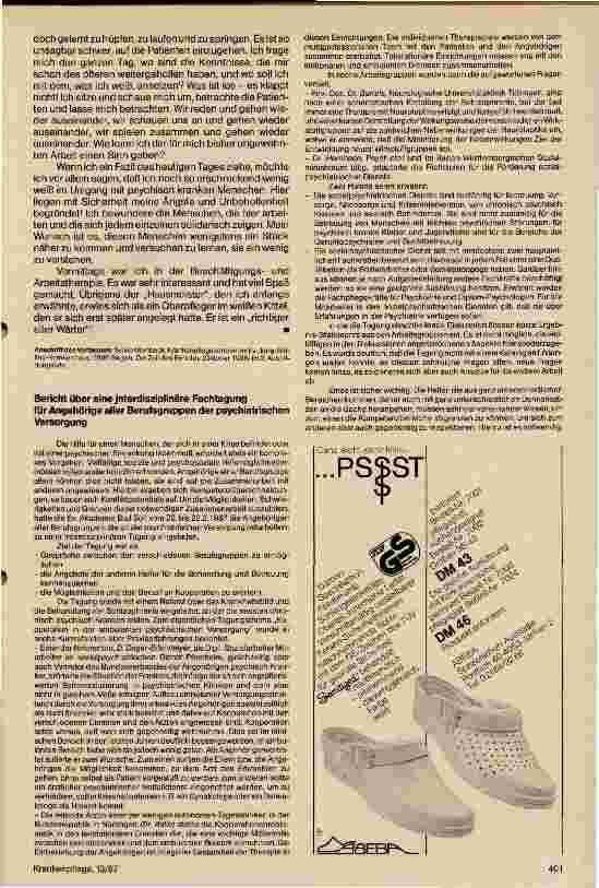 Vorschauseite 2: Mein erster Tag in der Psychiatrie