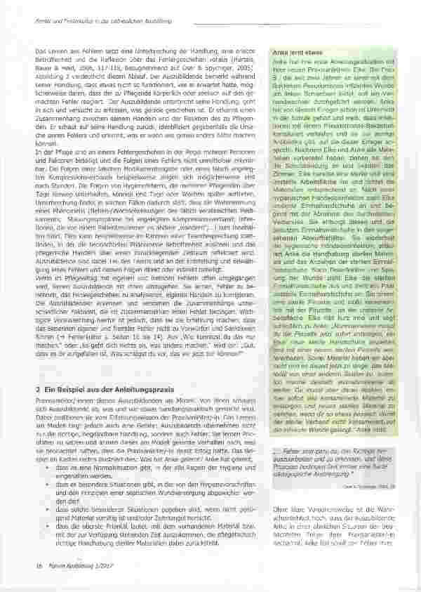 Vorschauseite 2: Fehler und Fehlerkultur in der betrieblichen Ausbildung