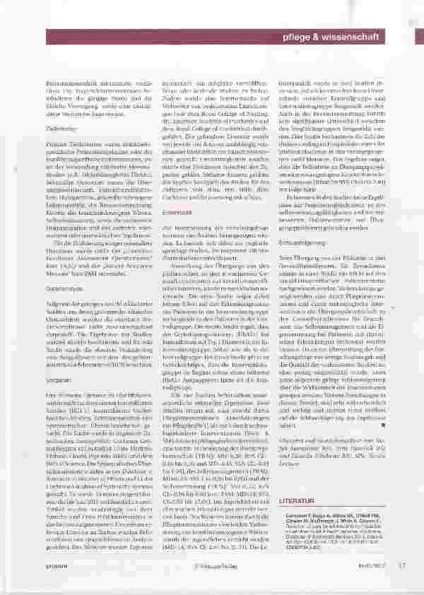 Vorschauseite 2: Cochrane Pflege Forum Der Übergang Jugendlicher von der pädiatrischen zur erwachsenen Gesundheitsversorgung