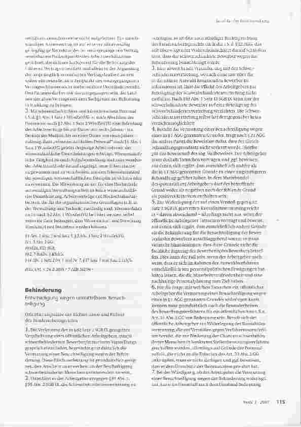 Vorschauseite 3: Befristung WissZeitVG