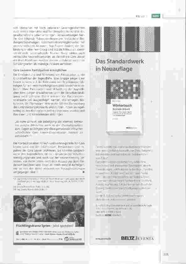 Vorschauseite 6: Care Leaver: Junge Erwachsene nach der Heimerziehung