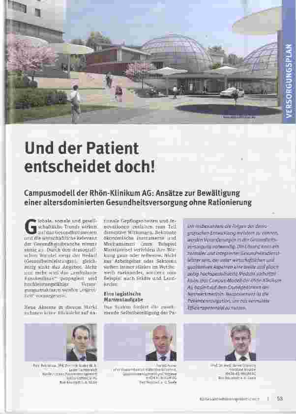 Vorschauseite 1: Und der Patient entscheidet doch!